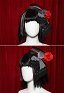 Touken Ranbu Kyougoku Masanune Cosplay Perruque Courte Bleu