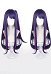 Oshi no Ko Hoshino Ai Cosplay Wig Purple Straight Wig
