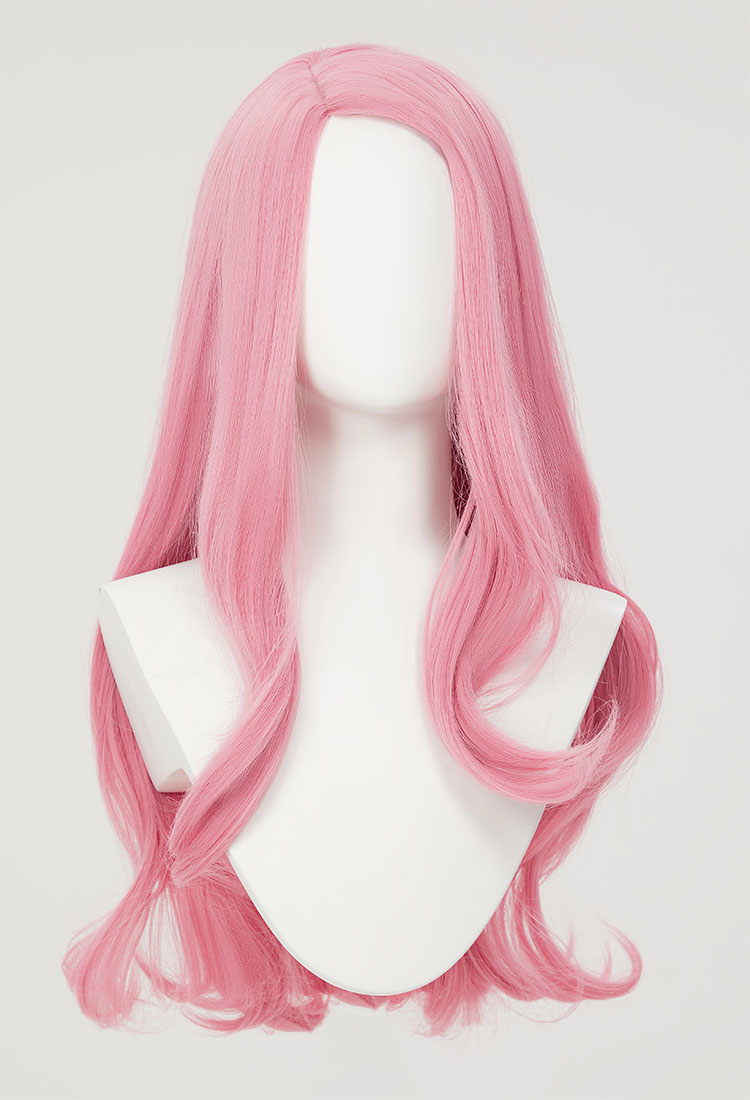 OP Bonney Cosplay Wig Egghead Arc Larga Peluca Recta