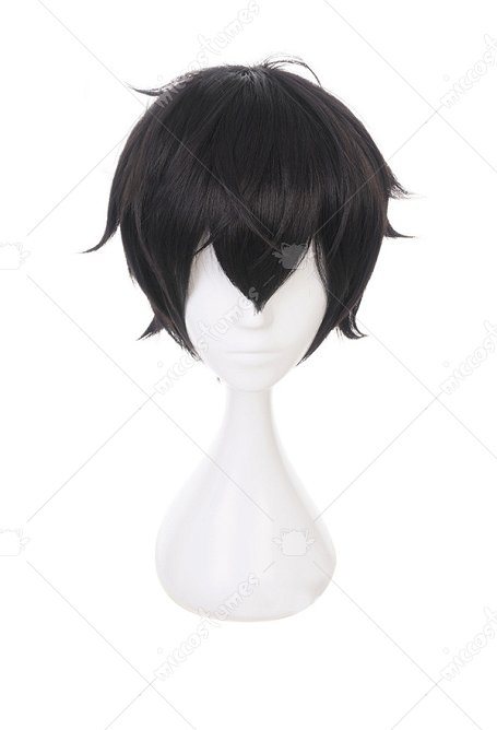 P5 Protagonist Phantom Dieb Kaitou Joker Akira Kurusu Cosplay Perücke