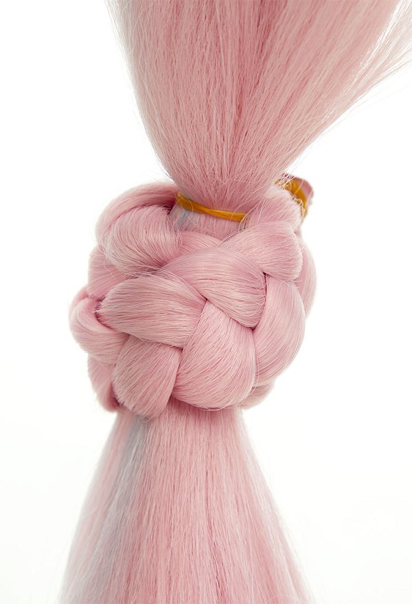 PM Iono Cosplay Perücke Pink Blau Perücke