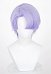Panty Stocking Polyester Cosplay Perücke Hellviolette kurze Perücke