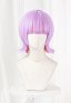 Panty & Stocking with Garterbelt Polyurethane Cosplay Peluca corta de morado claro
