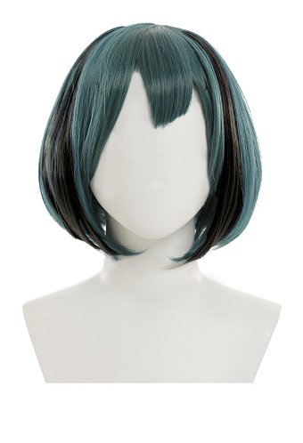 Peluca Total Drama Cosplay Peluca Corta Verde