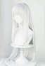 Re Zero Starting Life in Another World Emilia Cosplay Wig with Hair Accessories