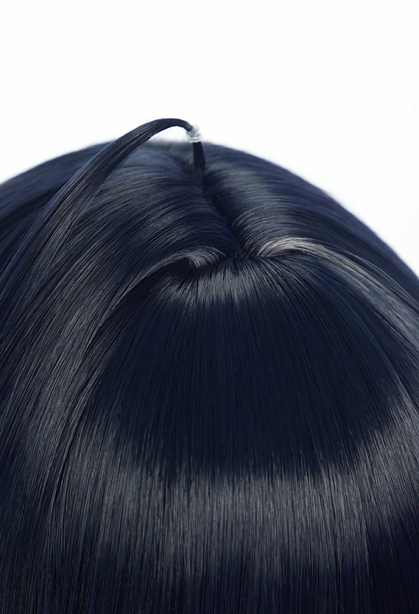 The Ribbon Hero Sapphire Knight Form Cosplay Wig Dark Blue Wig