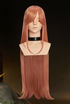 The Ribbon Hero Sapphire Civilian Form Perruque de Cosplay Longue Rose The Ribbon Hero Sapphire Civilian Form Perruque de Cosplay Longue Rose