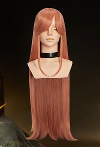 The Ribbon Hero Sapphire Civilian Form Cosplay Wig Pink Long Wig