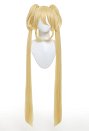Shugo Chara Hoshina Utau Long Double Ponytail Golen Cosplay Peluca
