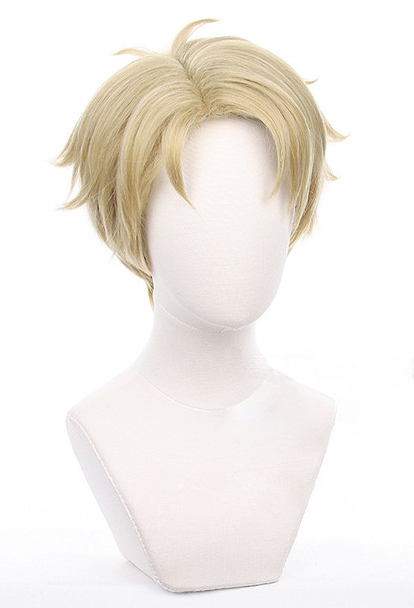 Spy House Twilight Loid Cosplay Corta Peluca de Rubia