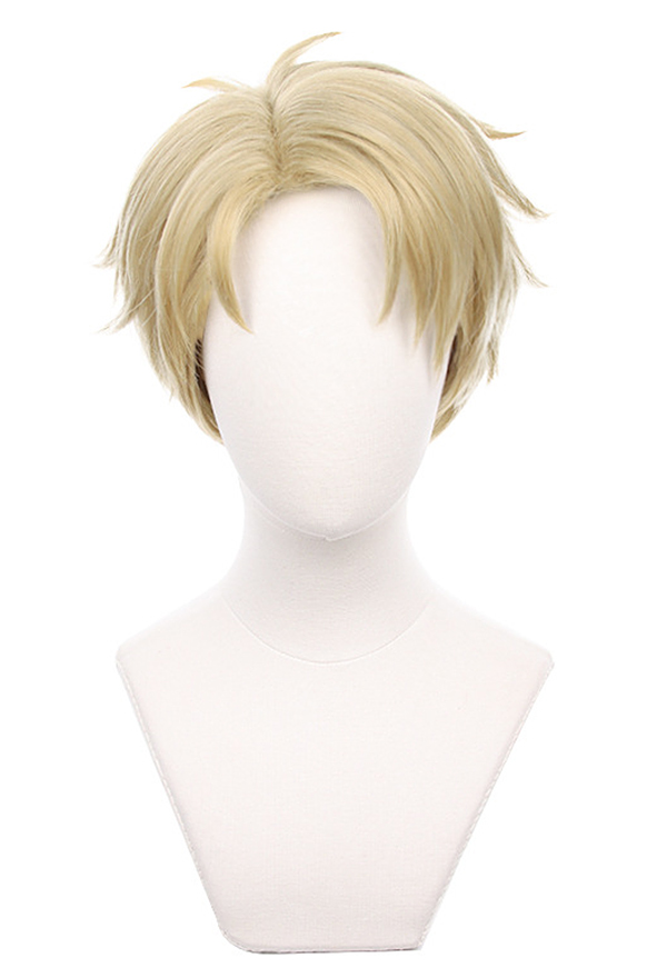 Spy House Twilight Loid Cosplay Corta Peluca de Rubia