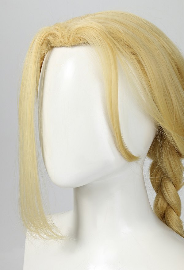 SF 5 Cammy White Cosplay Wig Long Golden Braid Wig