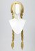 SF 5 Cammy White Perruque de Cosplay Perruque Longue Perruque Tresse Dorée