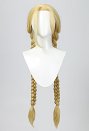 SF 5 Cammy White Cosplay Wig Long Golden Braid Wig