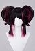SF Perruque de Cosplay Juri avec Pinces à cheveux