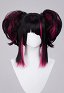 SF Perruque de Cosplay Juri avec Pinces à cheveux