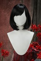 Silent Hill F Hinako Shimizu Cosplay Perruque noire courte