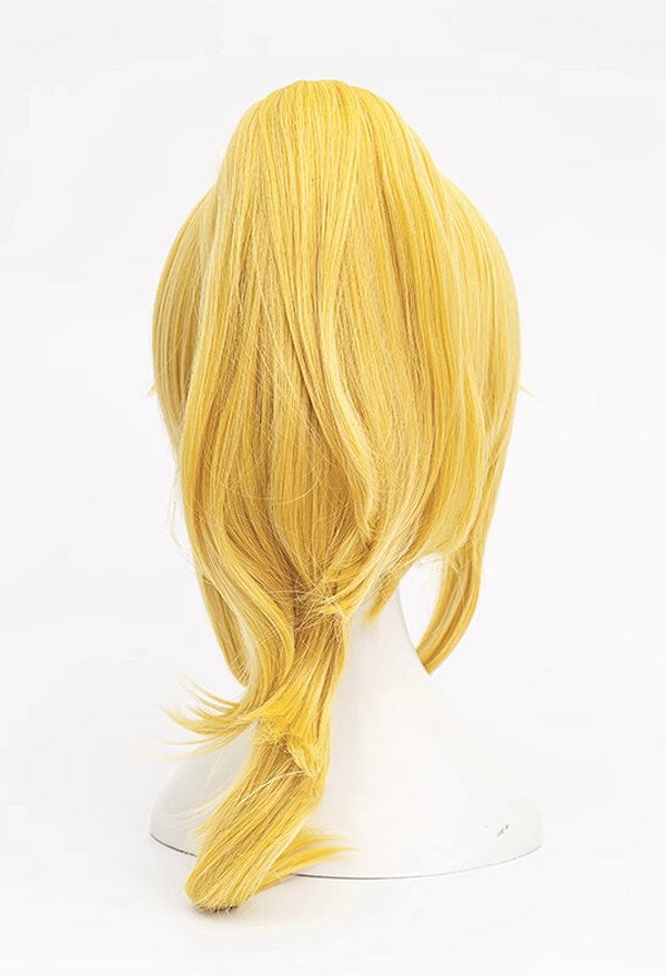 Jeu et Film d'Anime Perruque de Cosplay Peach Perruque Blonde avec Pince