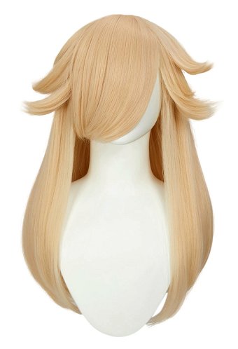 Girl Rosalina Perruque de Cosplay Girl Rosalina Courte et Jaune