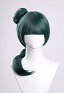 Kusuriya no Hitorigoto Peluca Neko-Neko Cosplay Verde Oscuro con Un Bollo