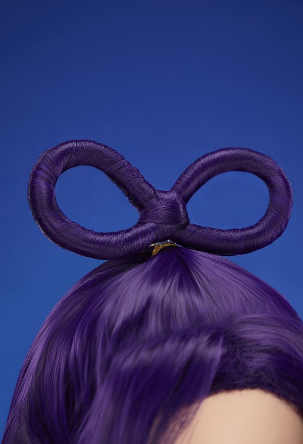Kusuriya no Hitorigoto jinshi Cosplay Wig Long Purple Wig