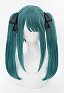 The Vampire Pop Up Parade Cosplay Wig Kawaii Lolita Green Double Ponytail Wig