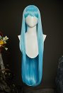 Witch Hat Richeh Cosplay Wig Light Blue Long Wig