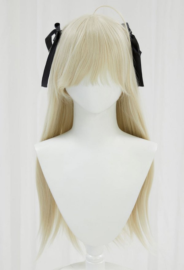 Kasugano Sora Disfraz de Cosplay Yosuga no Sora Peluca Plateada Pecta para Cosplay de Primavera