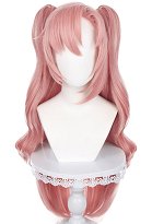 Zenless Zone Zero Perruque de Cosplay Nicole Demara Longue Rose