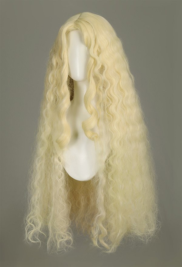 The Legend Of Zelda: Tears Of The Kingdom Queen Sonia Cosplay Wig Golden Long Curly Wig