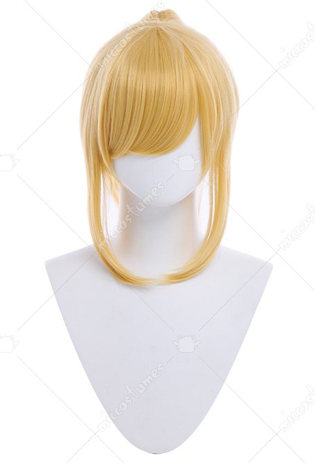 Metroid Samus Aran Zero Suit Cosplay Wig