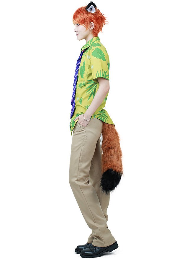 Fox Nick Wilde Cosplay Costume Inspired From Zootopia Fox Nick Wilde Cosplay Costume Inspired From Zootopia